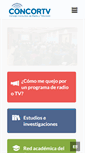 Mobile Screenshot of concortv.gob.pe
